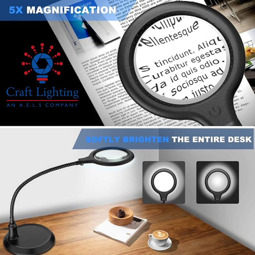 Inquisitor - Rechargeable Desk Dioptre Light